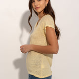 T-SHIRT LINHO AMARELO