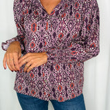 CAMISA GOLA FAVOS BERINGELA ESTAMPADA