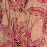 CAMISA BORDADOS BORDEAUX