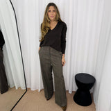 CALÇAS ESCOCÊS CASTANHO