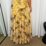 VESTIDO FLORES AMARELO