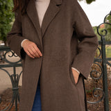 SOBRETUDO CASTANHO HANDMADE