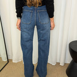 JEANS BOLSOS ENTRANÇADOS