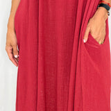 VESTIDO ROSA VELHO PEDRAS