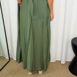 VESTIDO CAQUI