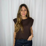 TOP BRILHOS CASTANHO