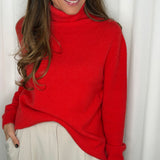 CAMISOLA GOLA ALTA VERMELHA