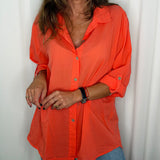 CAMISA ALGODÃO CORAL