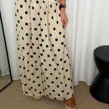 VESTIDO POLKA DOTS CRU