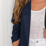 BLAZER LINHO AZUL MARINHO