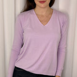 CAMISOLA MALHA LILÁS