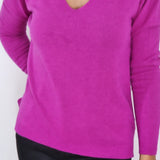HOT PINK SWEATER