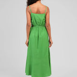 VESTIDO VERDE PEDRAS
