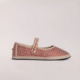 SVETI STEFAN MARY JANE JACQUARD RED
