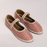 SVETI STEFAN MARY JANE JACQUARD RED