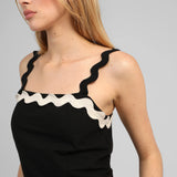 CONJUNTO TOP E CALÇÕES PRETO