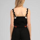 CONJUNTO TOP E CALÇÕES PRETO
